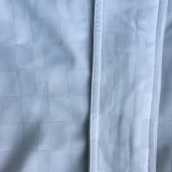 Pierre Cardin Mens Jacket White Large Designer Italian Windbreaker White Coat - Picture 16 of 16